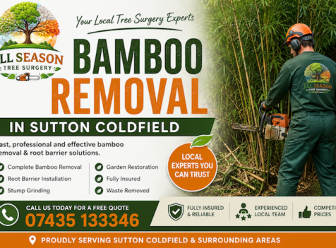 Bamboo removal in sutton coldfield